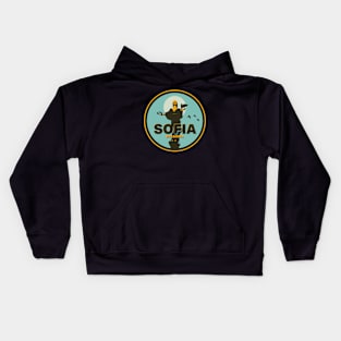 Sofia Bulgaria Kids Hoodie